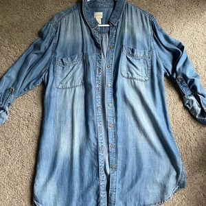 Chico’s denim tunic